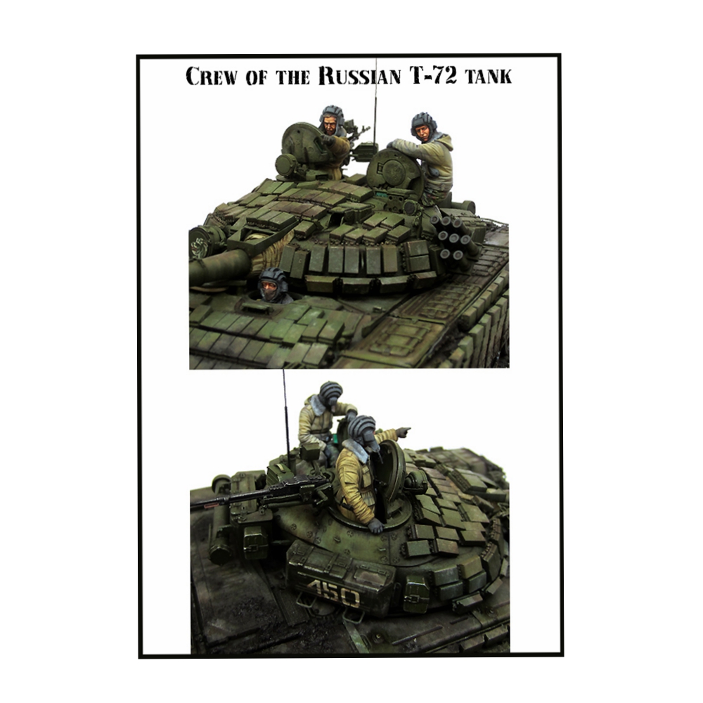 Model Kit Keroro - 1:35 modelbouwpakket harskit Russische T72-tankgroep