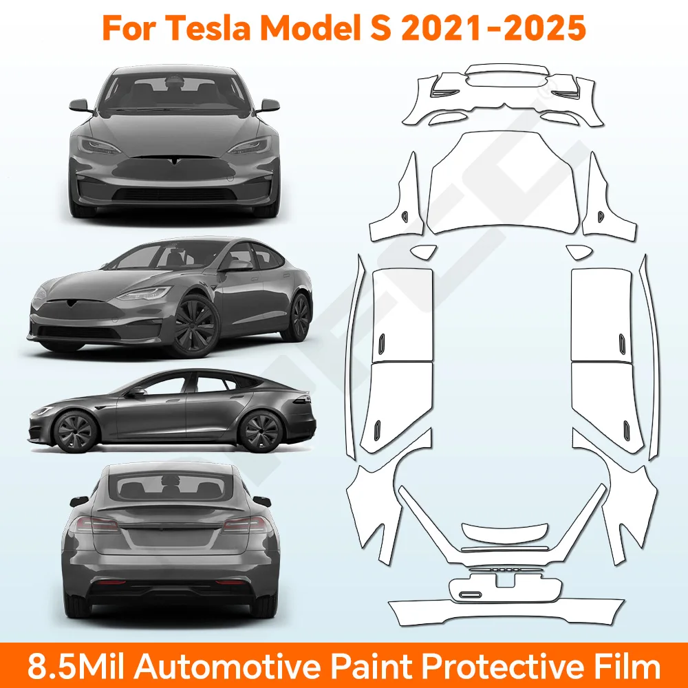 Logo Model Kit - PPF TPU autolakbeschermfolie voor Tesla Model