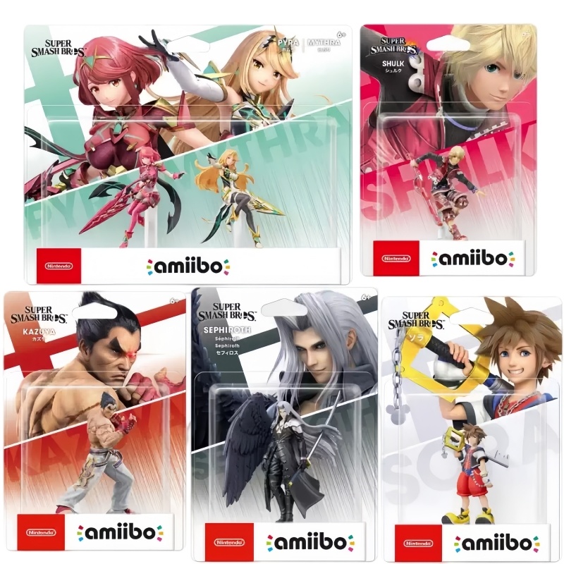 Model Kit Xenoblade - Originele In-Stock Nintendo Amiib Sephiroth Pyra