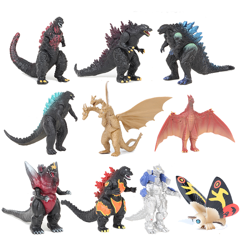 Model Kit Godzilla - 10 stks/set Film Gojira Godzilla Pvc