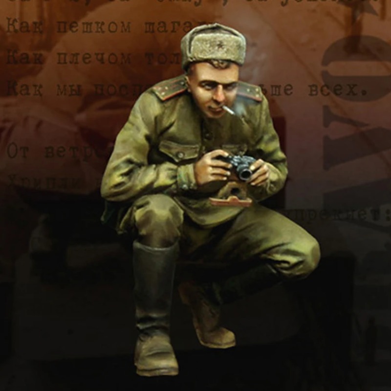 Model Kit Ww2 - 1/35 Schaal Hars Figuur Model Kit