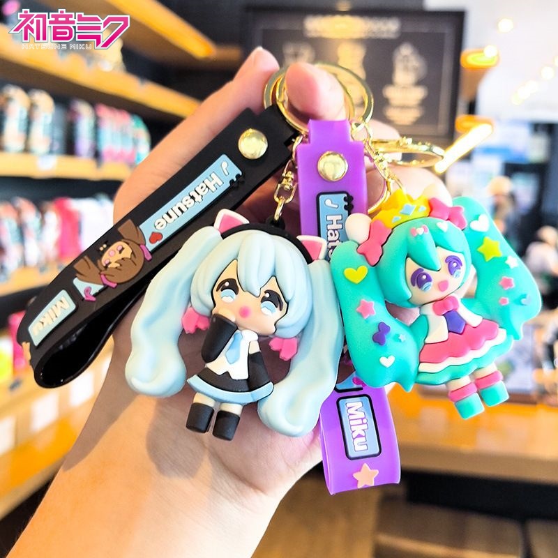 Model Kit Cars - Hatsune Miku sleutelhanger cartoon schattig en