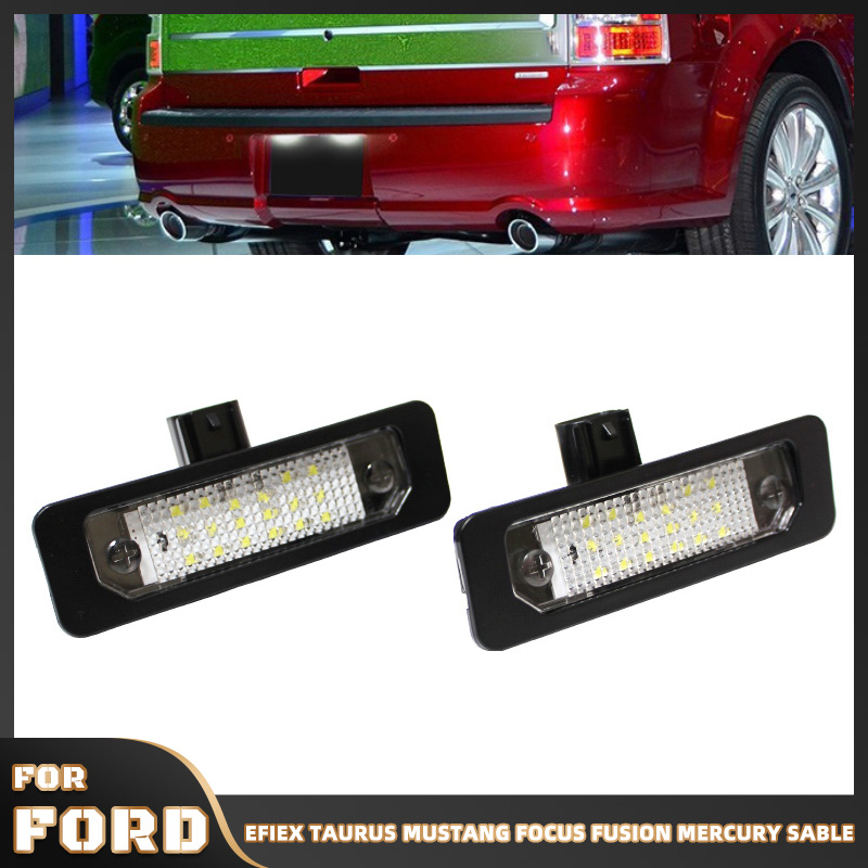 Model Kit Mustang - 1 Paar Nummerplaat Led Licht Voor