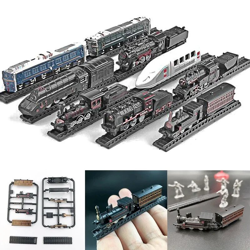 Model Kit Keroro - 1/200 4D Stoom Elektrische Locomotief Trein
