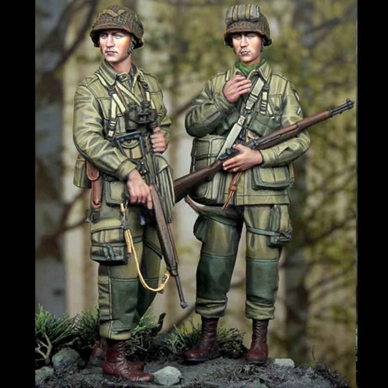 Model Kit Ww2 - 1/35 Schaal WW2 Amerikaanse Infanterie Militaire