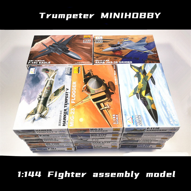 Model Kit Ww2 - TRUMPETER 1/144 Militair Vliegtuig Bouwmodel Plastic