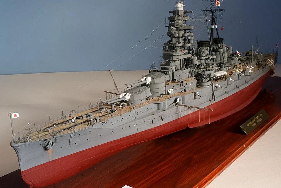 Model Kit Ww2 - 1:200 Schaal WW2 Slagschip Hiei DIY