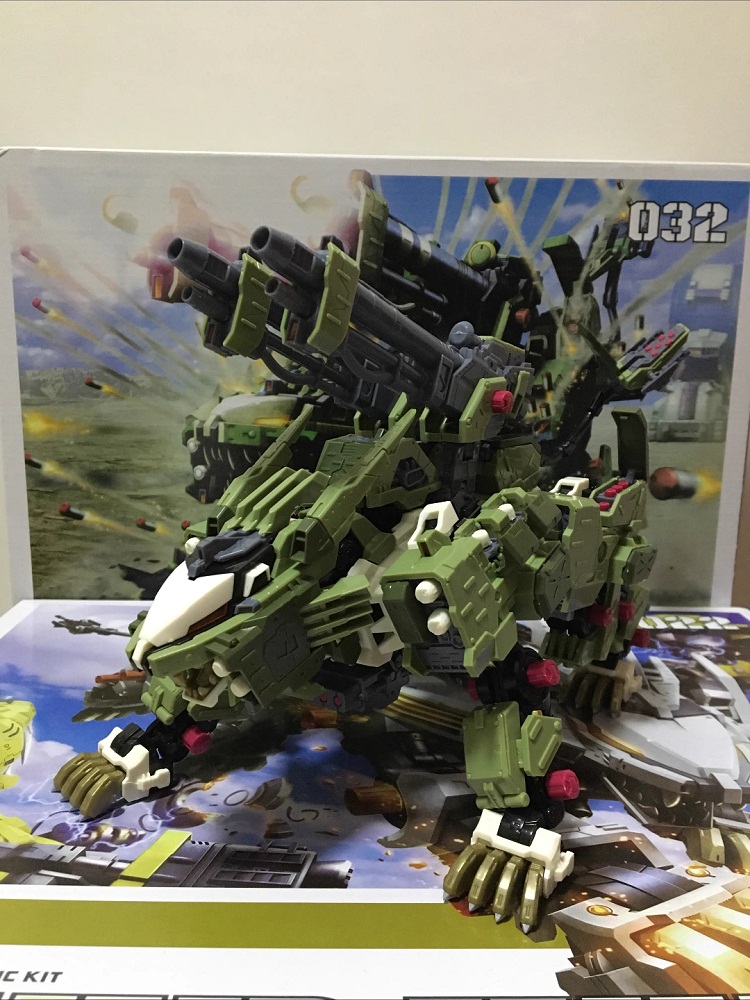 Model Kit Keroro - BT Bouwstenen ZOIDS RZ-041 Liger ZERO