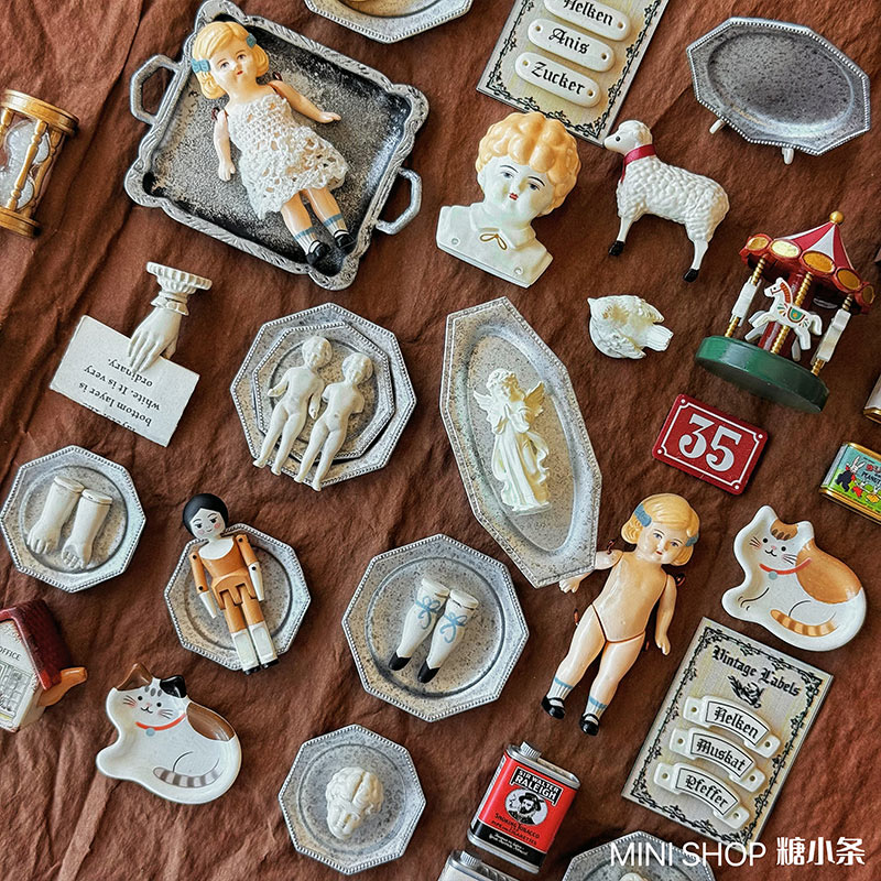 Miniatuur vintage poppenset, h - Model Kit Vintage recensie en prijs
