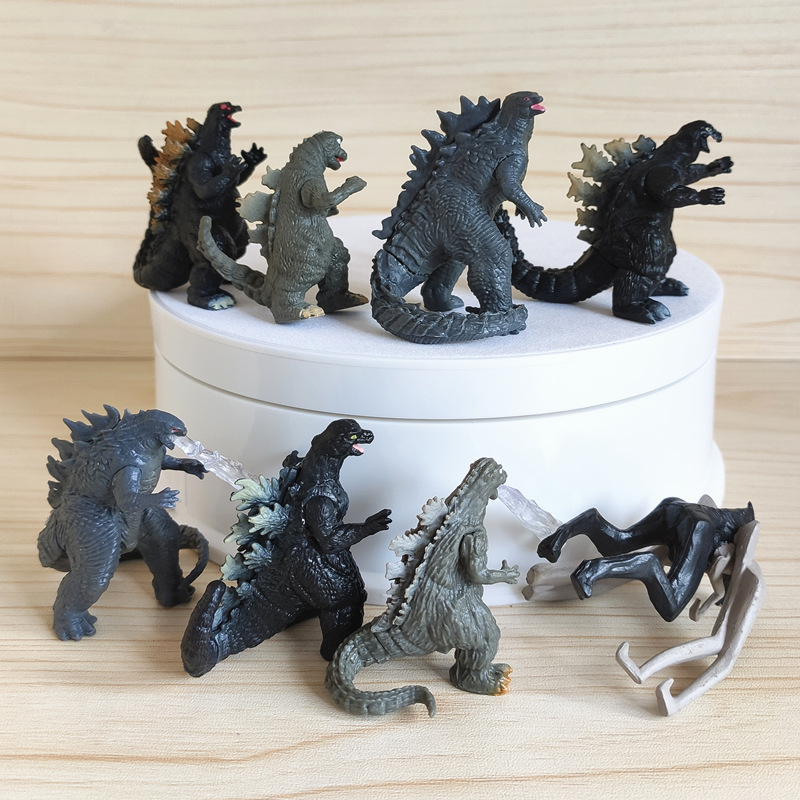8 Stks/set Godzilla Koning Ghi - Model Kit Godzilla recensie en prijs