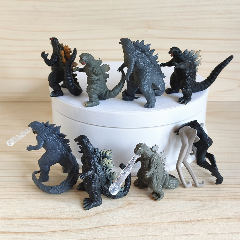 8 Stks/set Godzilla Koning Ghi - Model Kit Godzilla recensie en prijs