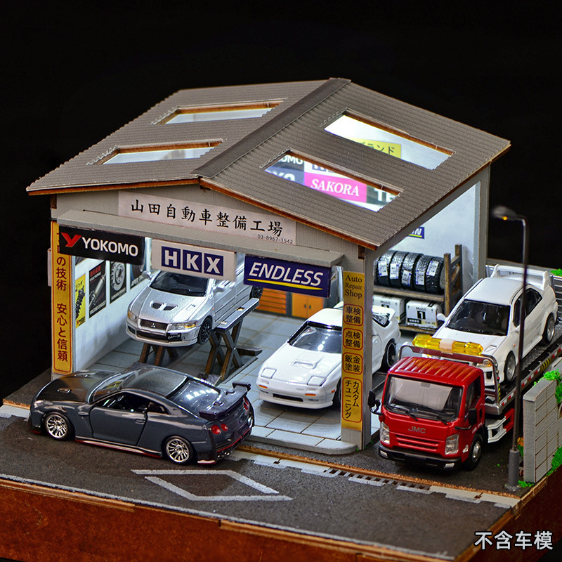 1:64 Schaal DIY Autoreparatiew - Model Kit Cars recensie en prijs