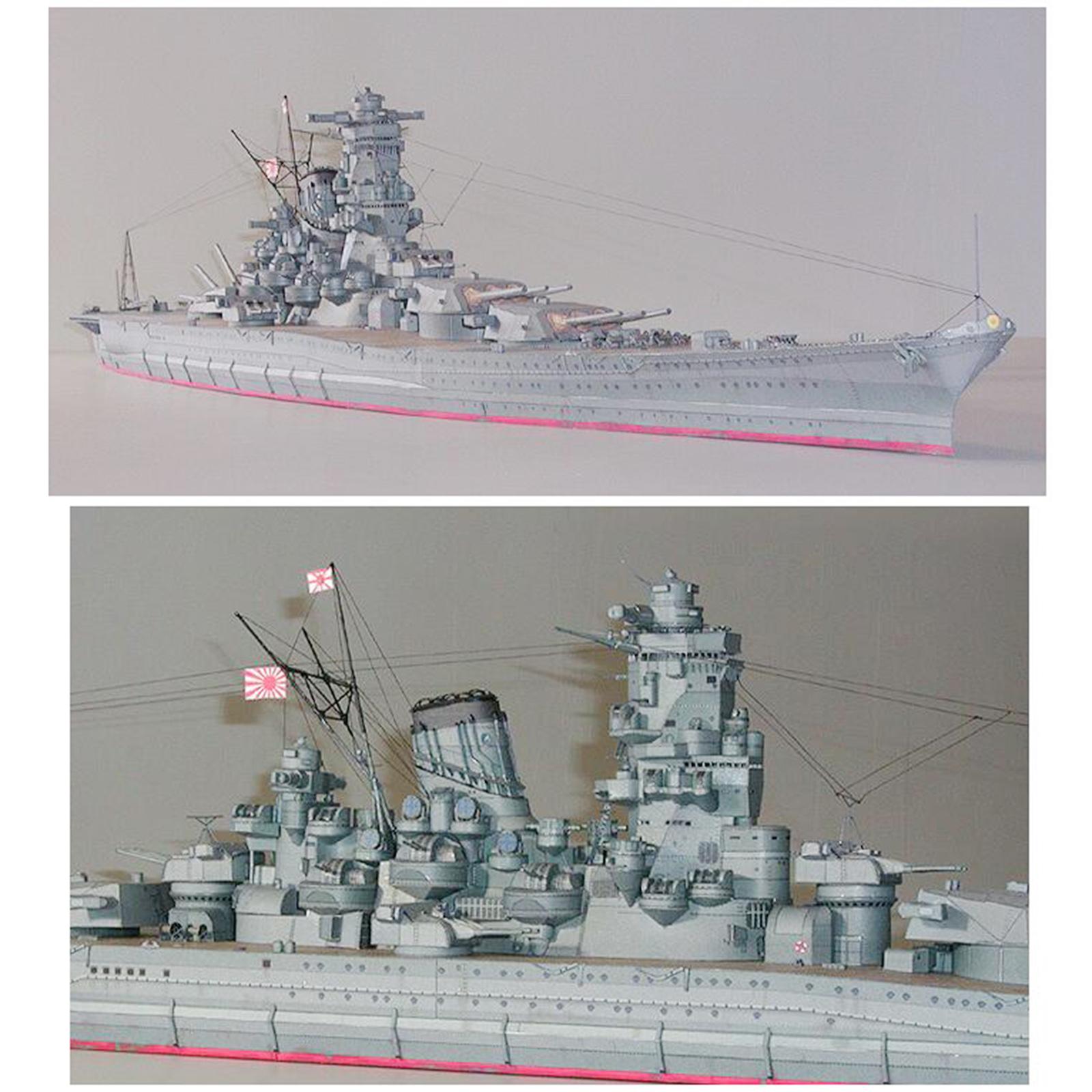 1pc WW2 Yamato Marine Schip Pu - Model Kit Ww2 recensie en prijs