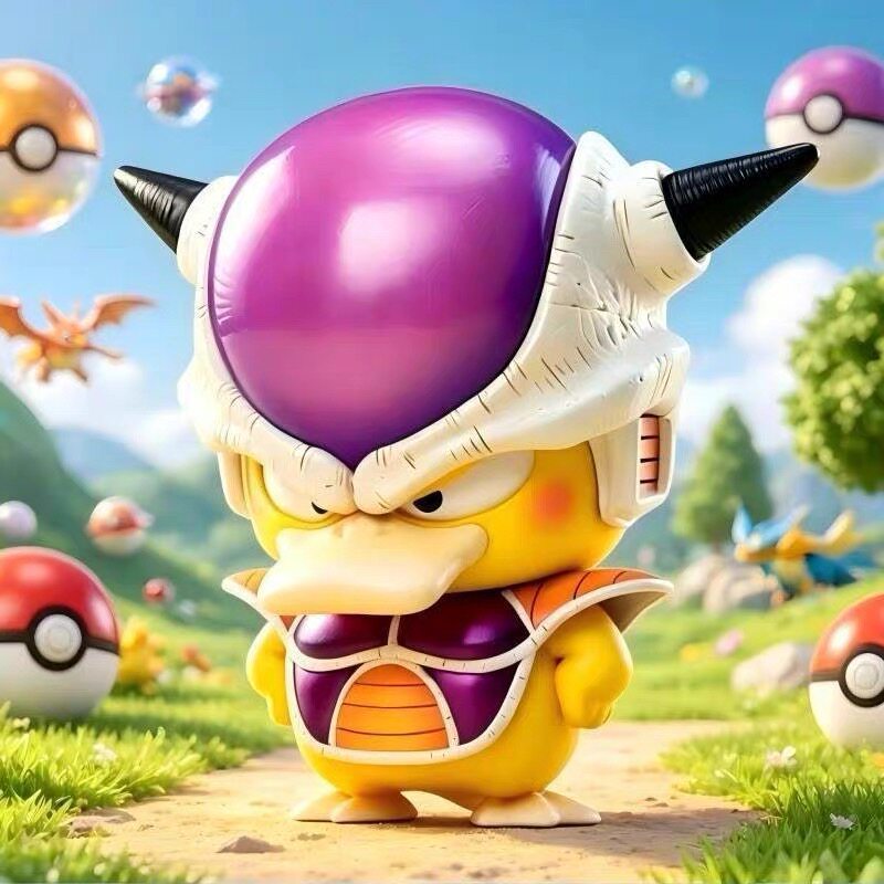 Q-versie animefiguur Psyduck C - Model Kit Frieza recensie en prijs
