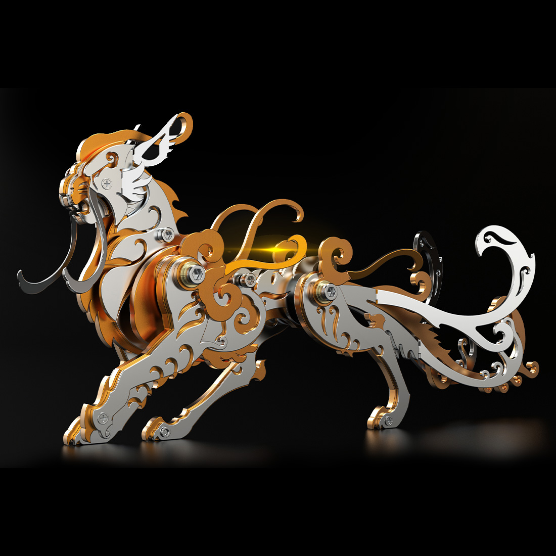 Witte Hu Tijger God Beest Diy  - Model Kit Keroro recensie en prijs