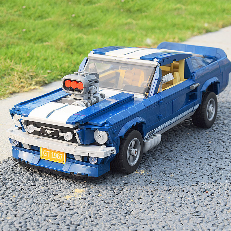 MOC 1471PCS Mustangs Sportrace - Model Kit Mustang recensie en prijs