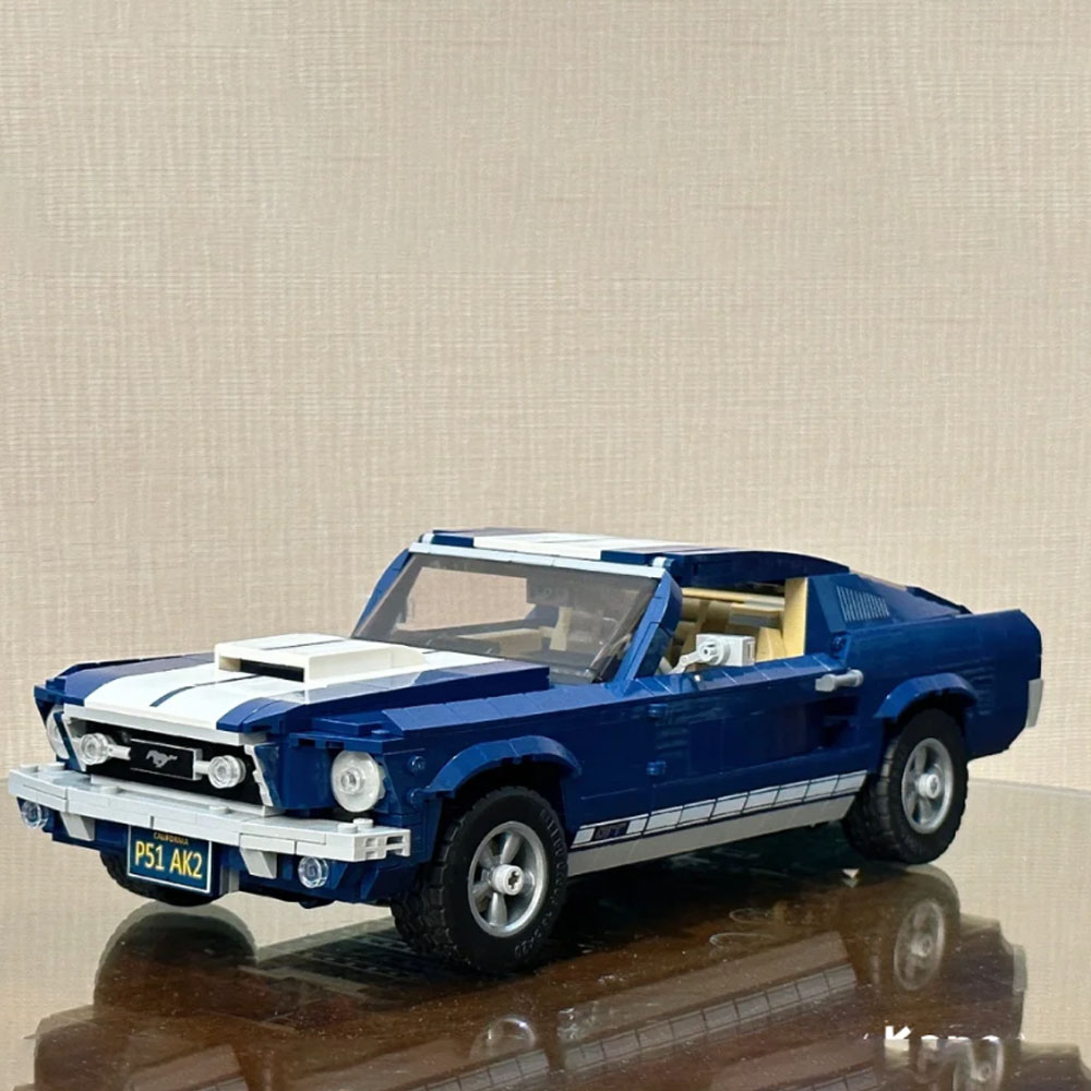 MOC 1471PCS Mustangs Sportrace - Model Kit Mustang recensie en prijs