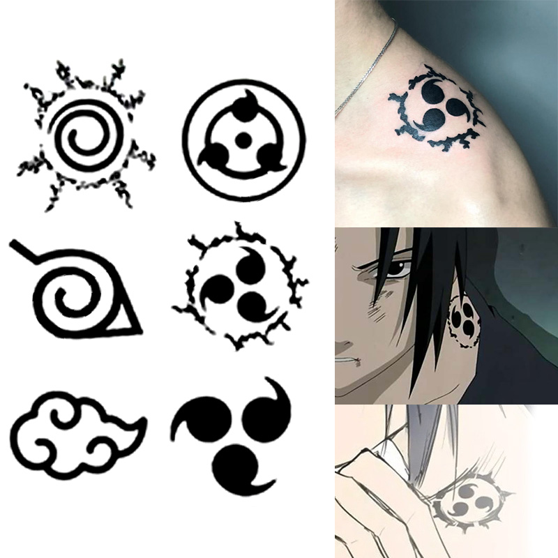 Anime Naruto Tattoo Stickers S - Logo Model Kit recensie en prijs