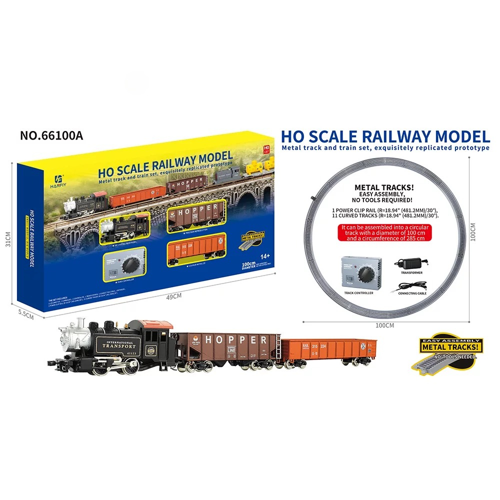 HO Schaal Metaal Treinmodel 1/ - Model Kit Vintage recensie en prijs