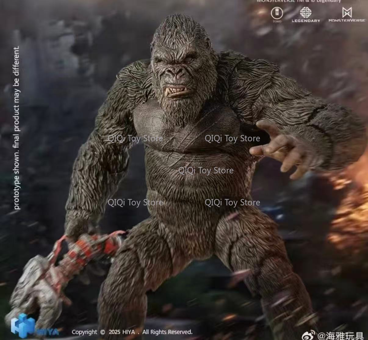 Spot HIYA King Kong 2.0 2021 v - Model Kit Godzilla recensie en prijs