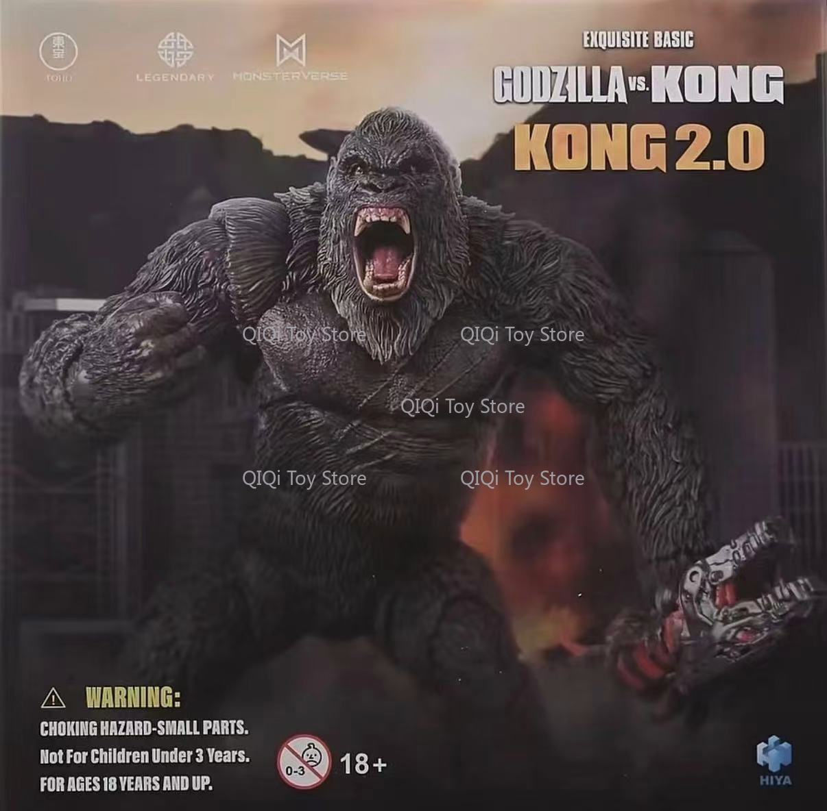 Spot HIYA King Kong 2.0 2021 v - Model Kit Godzilla recensie en prijs