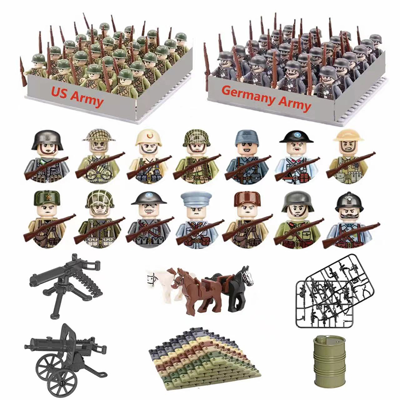 24 stks/partij WW2 Militaire K - Model Kit Ww2 recensie en prijs