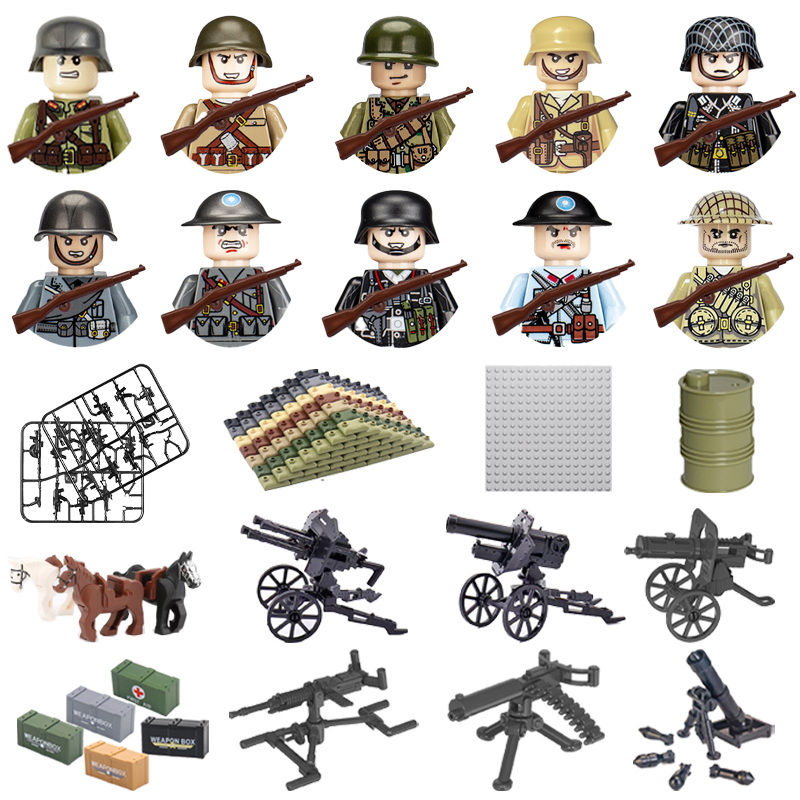 24 stks/partij WW2 Militaire K - Model Kit Ww2 recensie en prijs