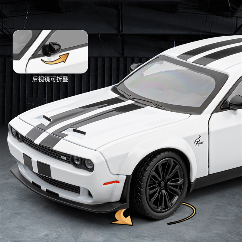 1:24 Dodge Challenger SRT Hell - Model Kit Mustang recensie en prijs