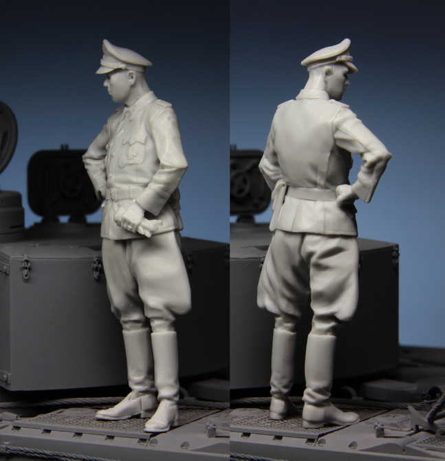 1:35 harskit-officier in Koers - Model Kit Ww2 recensie en prijs
