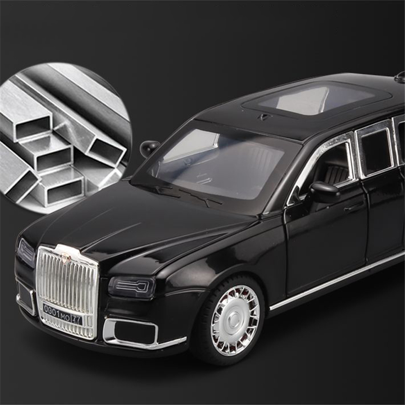 1/24 Aurus Senat Legering Limo - Model Kit Mustang recensie en prijs