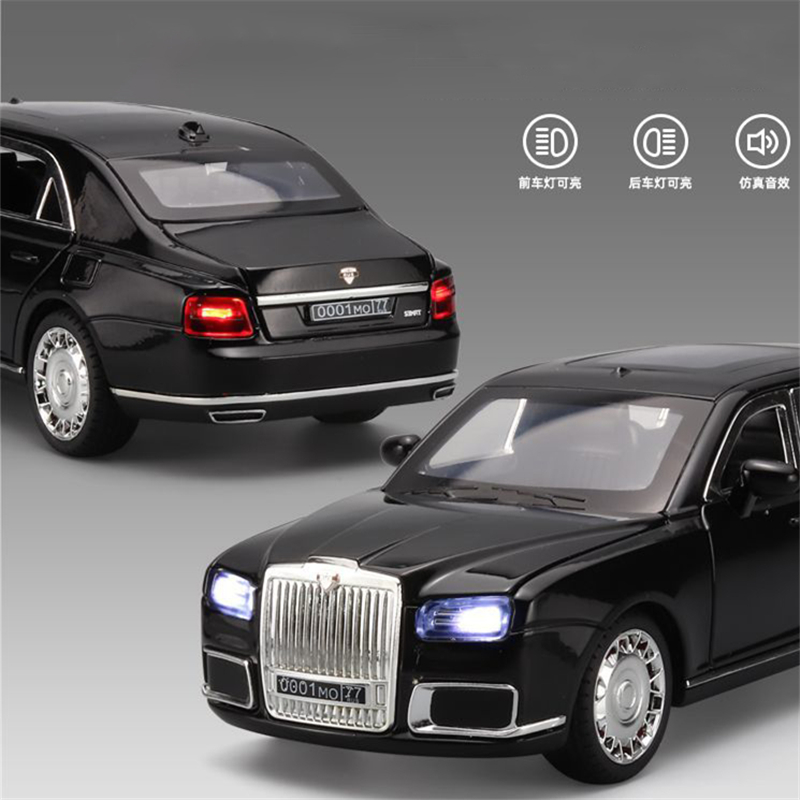 1/24 Aurus Senat Legering Limo - Model Kit Mustang recensie en prijs