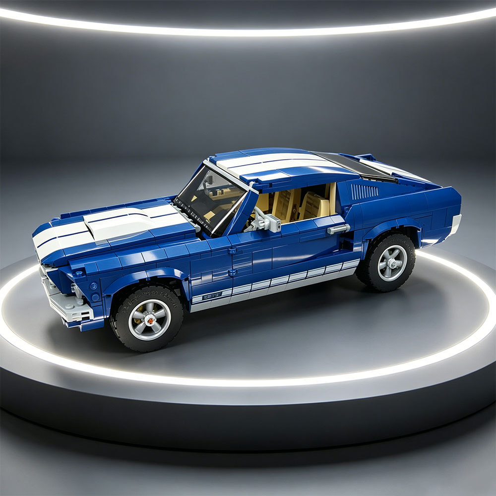 MOC1471Pcs Sport Racewagen For - Model Kit Mustang recensie en prijs