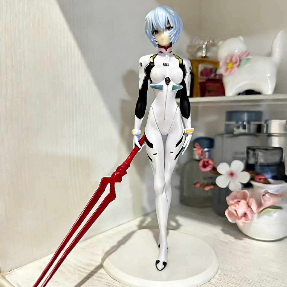 23 cm Rei Ayanami Action Figur - Model Kit Evangelion Bandai recensie en prijs