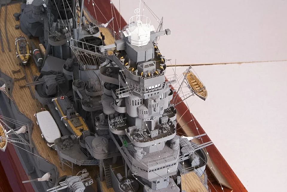 1:200 Schaal WW2 Slagschip Hie - Model Kit Ww2 recensie en prijs