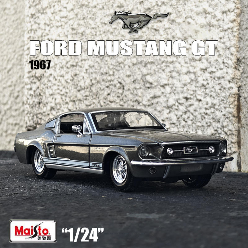 Maisto 1:24 1967 Ford Mustang  - Model Kit Mustang recensie en prijs