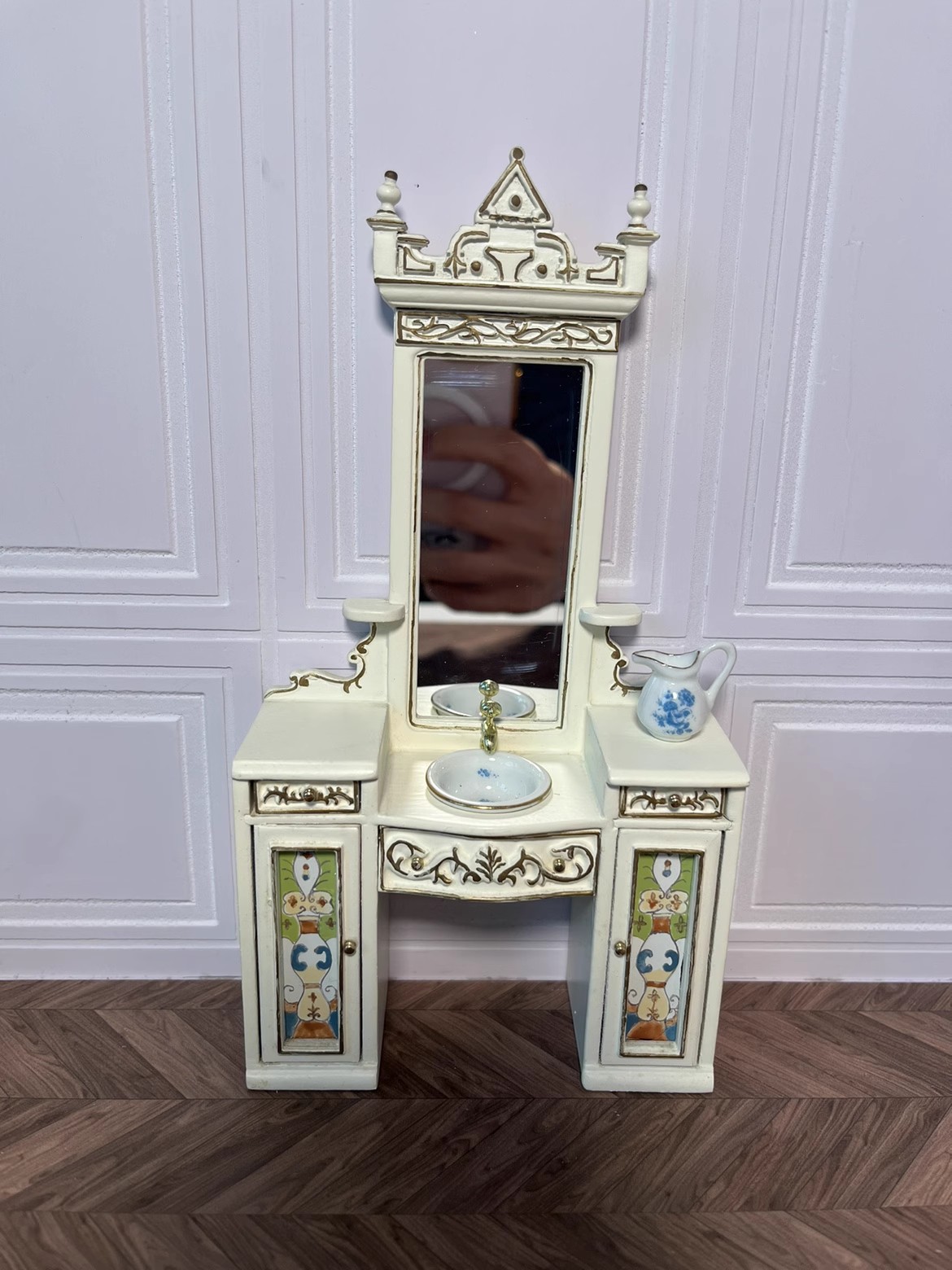 Miniatuur poppenhuismeubilair  - Model Kit Vintage recensie en prijs