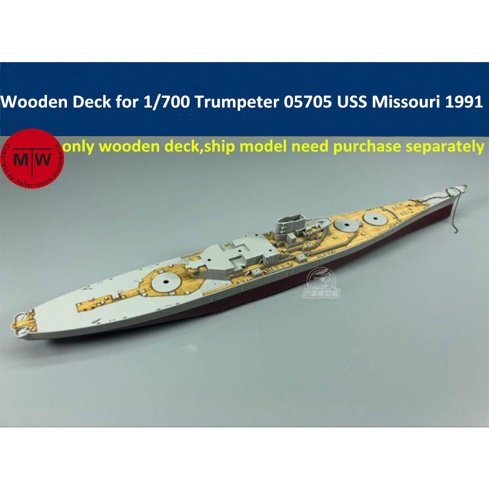 Schaal 1/700 Houten Dek voor T - Model Kit Uss Missouri recensie en prijs